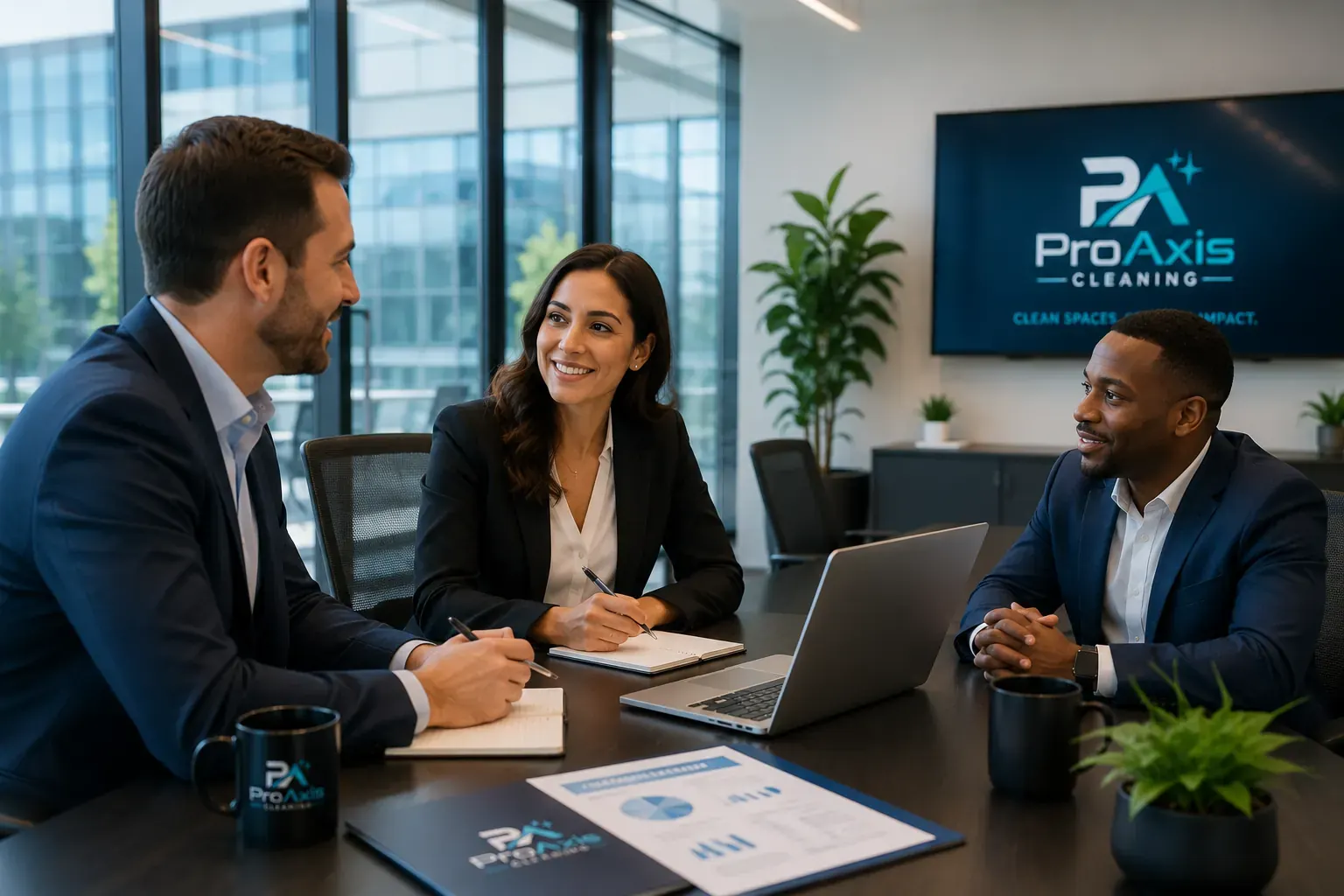 Professional communication between facilities partners